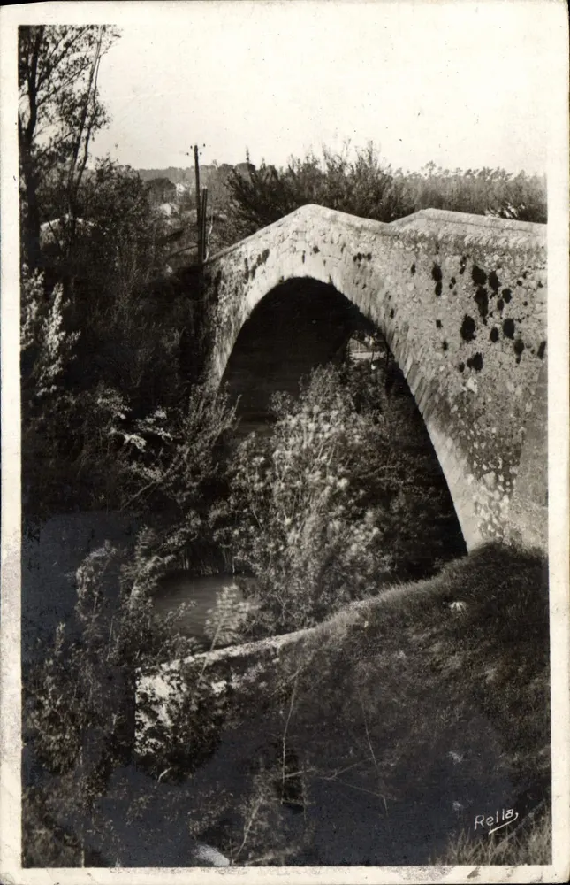 Pont des Trois-Sautets — Aix-en-Provence — Verlag Rella, n°1028 - Vorderseite