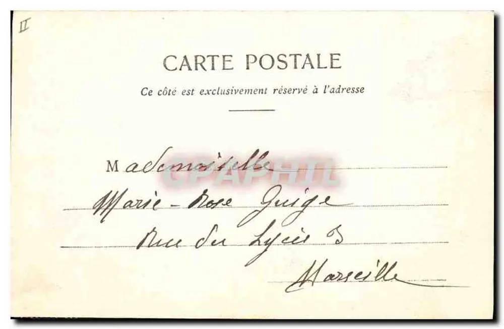 Gorges do Arc — Arredores de Aix-en-Provence — C. Martinet, editor - Verso