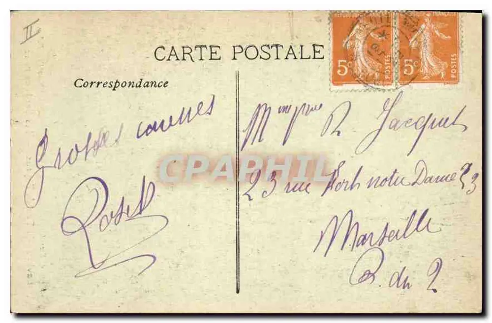 Arredores do Ponte de Bayeux — As Margens do Arco — Ed. M. Sicard - Verso