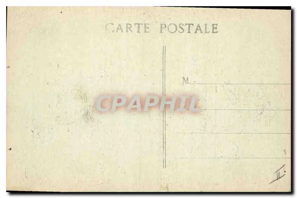 AIX-EN-PROVENCE - Getreidespeicher (Fronton von Chastel) — Édition Carte - Rückseite