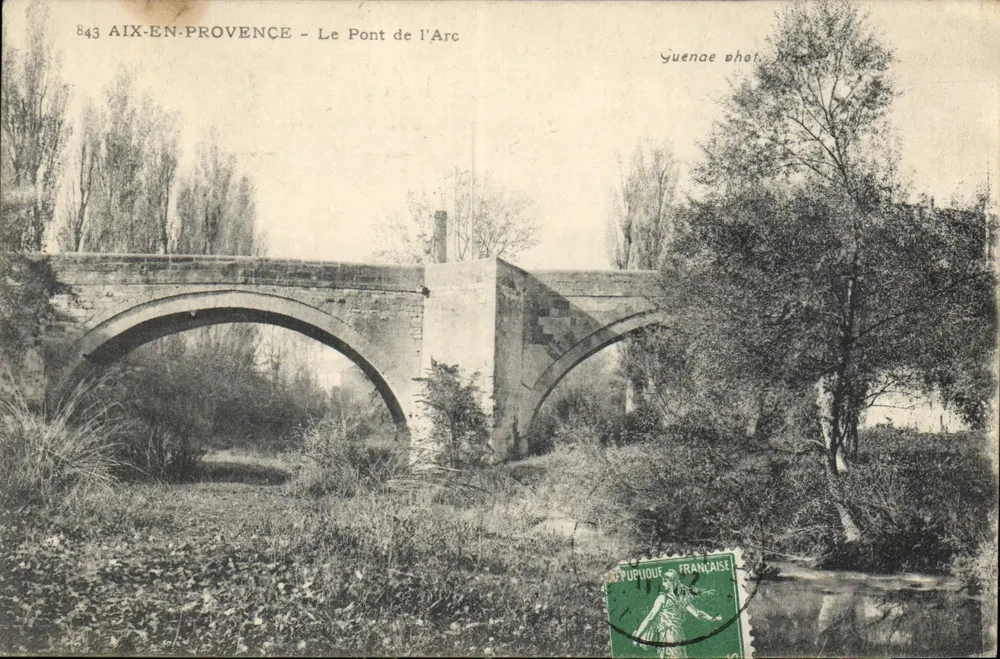 Aix-en-Provence — Most Arc — Fot. Guenae, nr 843 - Awers