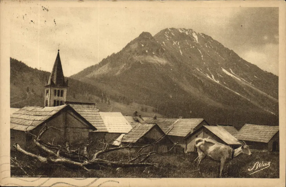 Montgenèvre — Le Briançonnais Artistique — Foto Swas - Recto