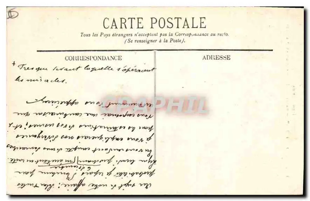 Embrun (870m) — Portal da Catedral (século XII) — V. Pournier édit. (1907) - Verso