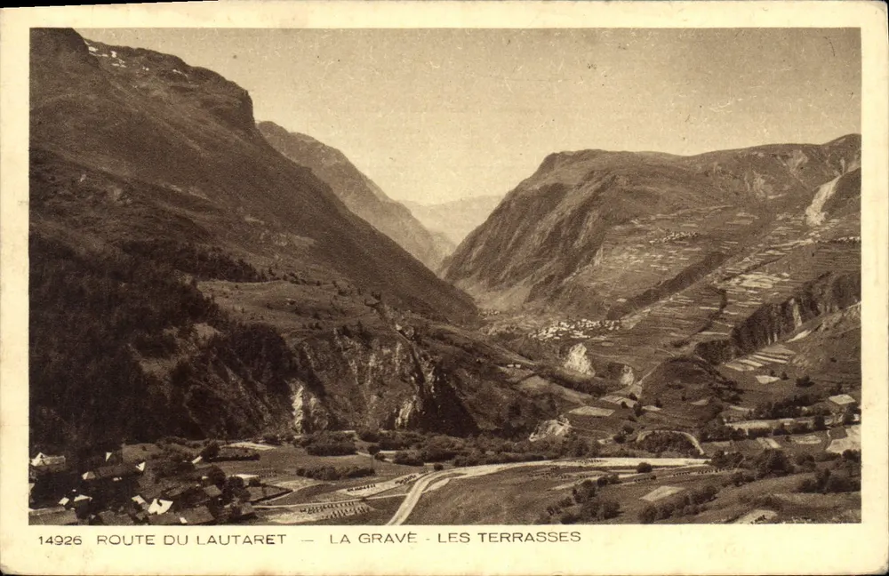 Route du Lautaret — La Grave — Les Terrasses — 14926 - Vorderseite