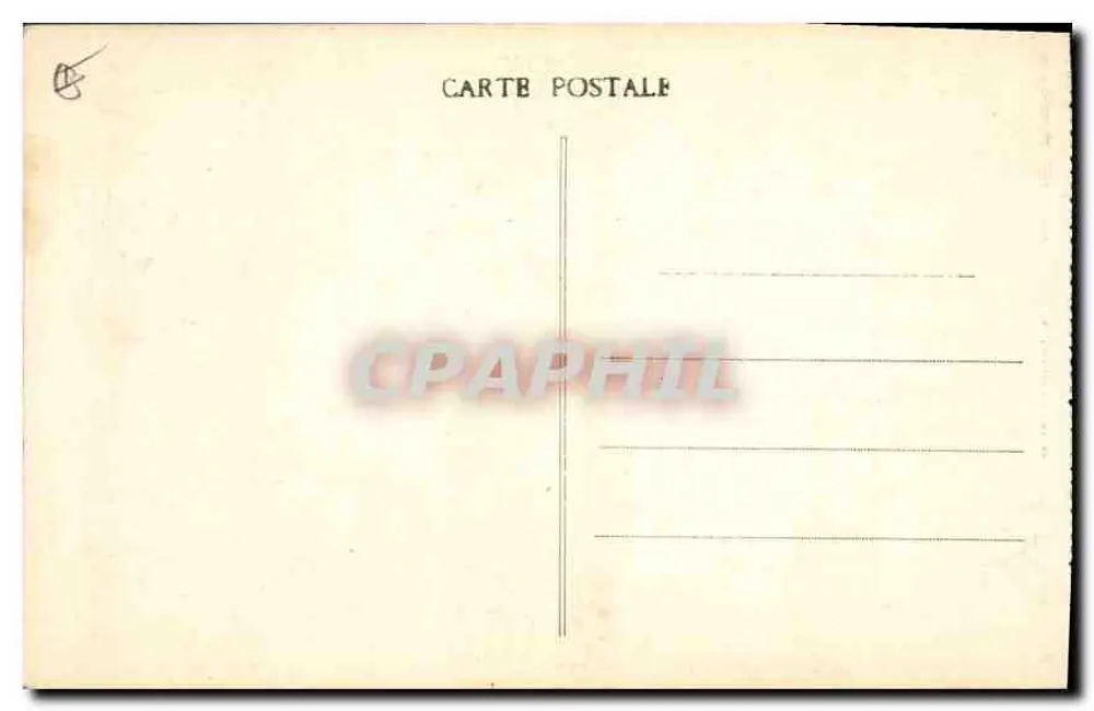 Briançon (1121 m) — Vista general — Ciudad más alta de Europa — M. Julien, editor, Gap, n° 163 - Reverso
