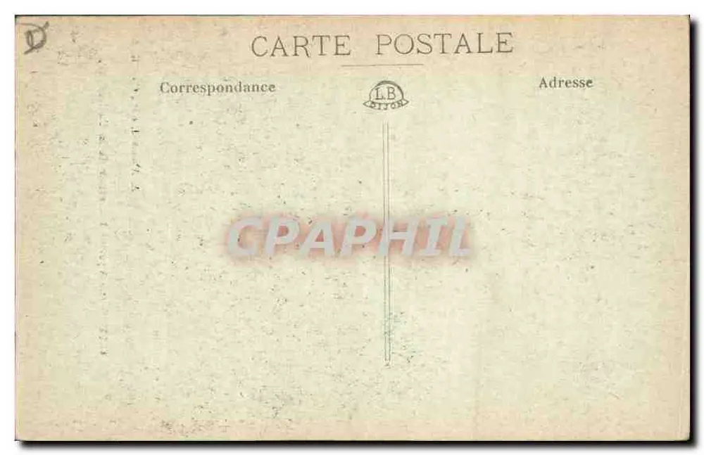 Gap (Hautes-Alpes) — Innenansicht der Kathedrale — A. Allemand, Verlag, Gap (H. A) - Rückseite