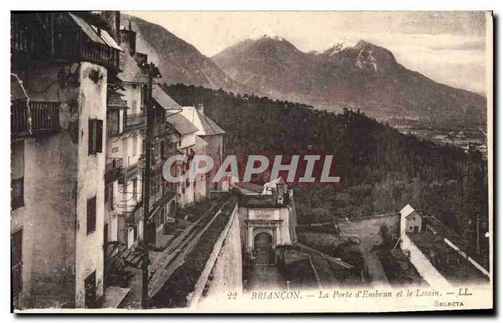 Briançon — A Porta de Embrun e o Losain — Selecta - Frente