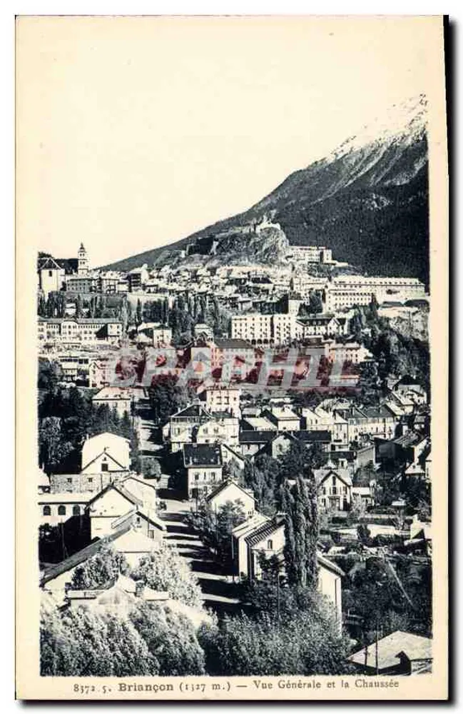 Briançon (1127 m.) — Vista Geral e a Estrada — A. Houllier, La Tronche (Isère) - Frente