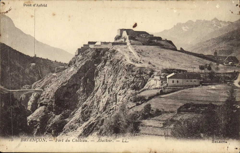 BRIANÇON — Forte do Castelo — Abate — LL. — Selecta - Frente