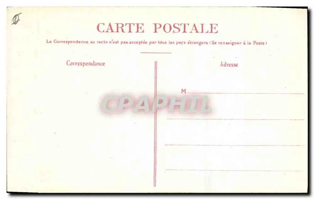 Embrun — Binnenkant van de Kathedraal — Lide, Pap. L. Goujon, Embrun - Achterkant