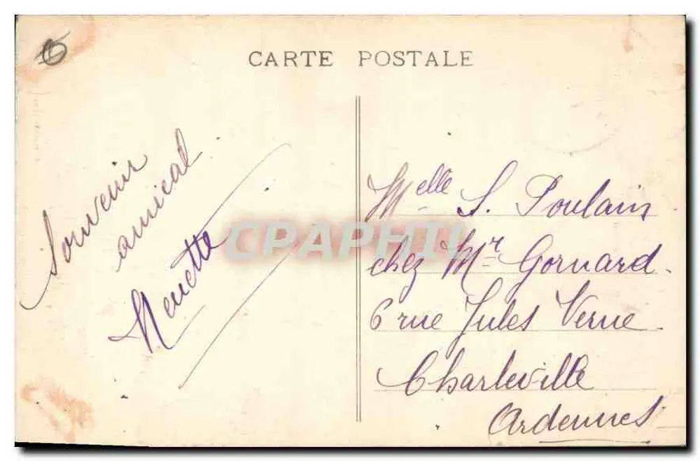 Die Alpen - Queyras - Gorges du Guil - Mlle Loubert, Verlag Gap - Rückseite