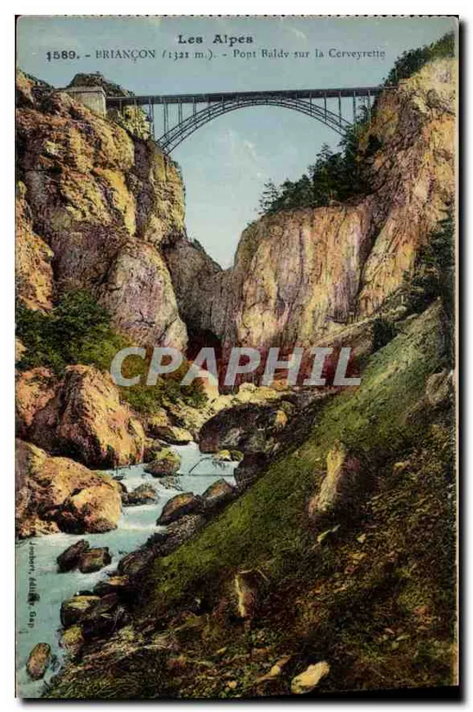Briançon (1321 m.) — Brücke Baldy über die Cerveyreitte — Hermès, Verlag - Vorderseite