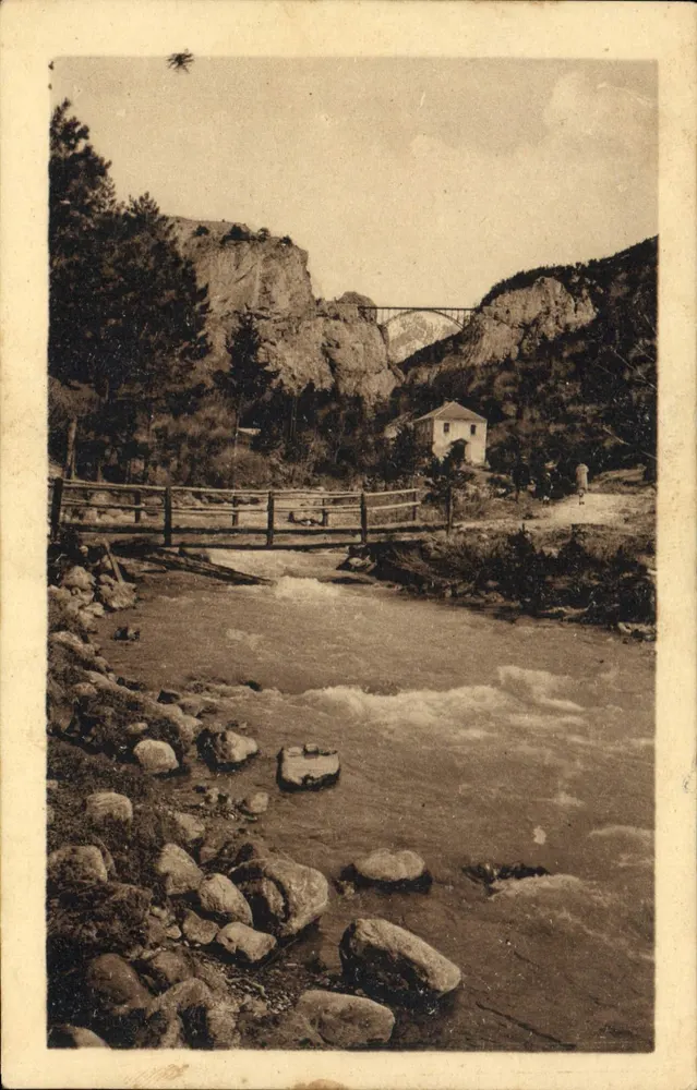 La Cervyrette — Ponte Baldy — Edição L. MAURICE, Briançon - Frente