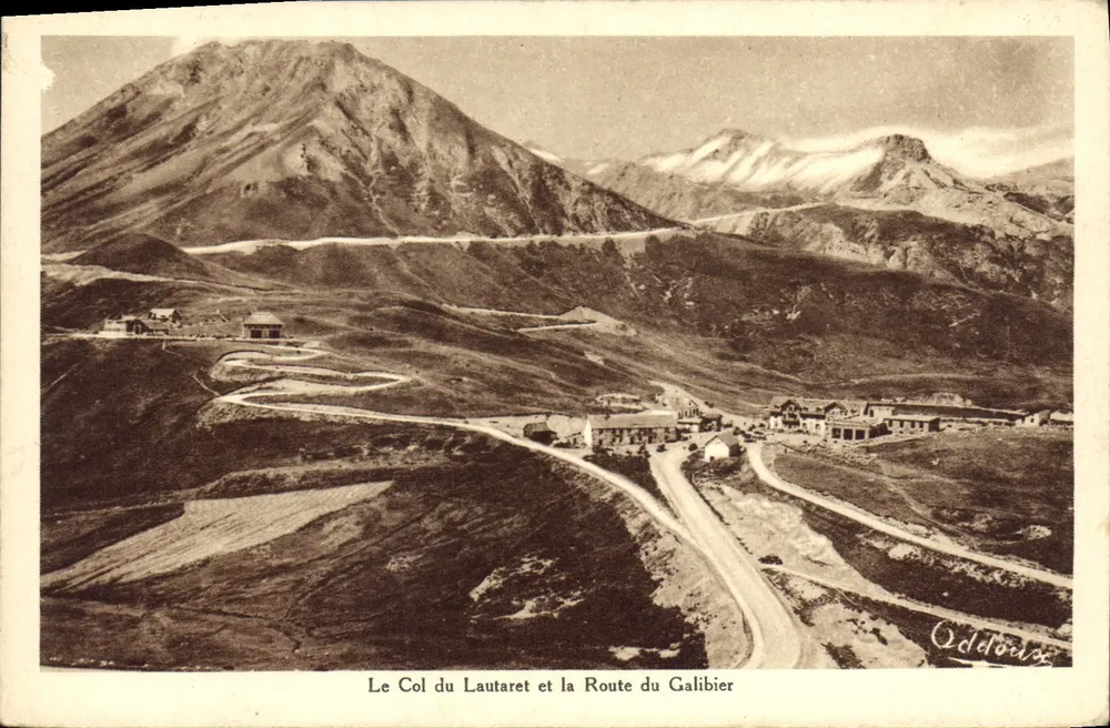 O Col do Lautaret e a Estrada do Galibier — Oddtours - Frente