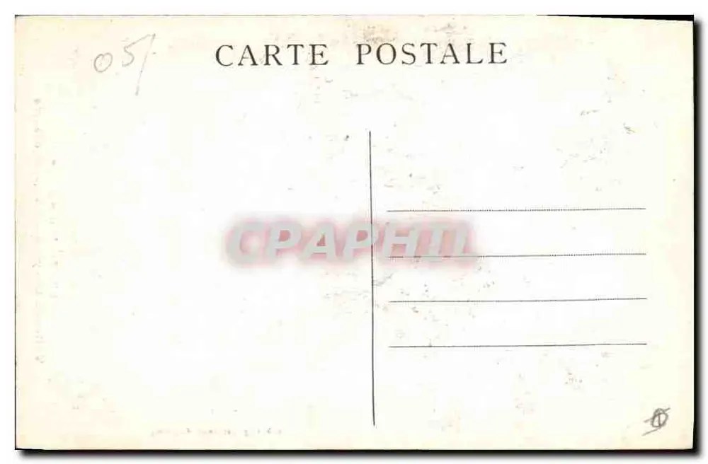 Tal des Queyras — Route des Alpes — La Casse déserte — Imp. Pap Chautard, Briançon - Rückseite