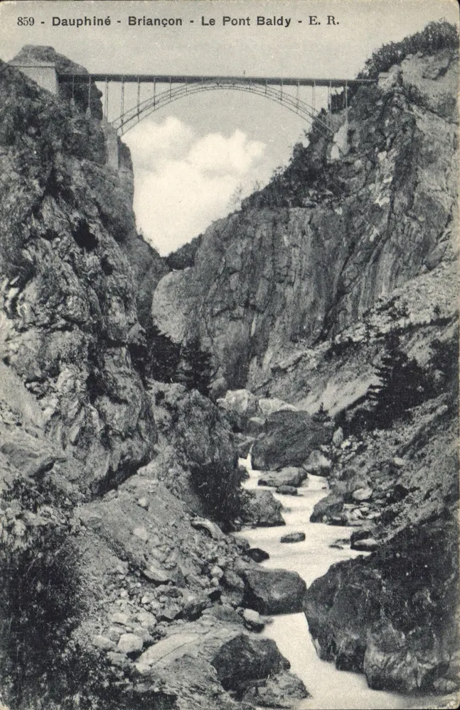 Dauphiné - Briançon - O Ponte Baldy - E.R. - n°859 - Frente