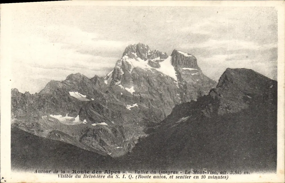 Mont-Viso — Vale do Queyras — Rota das Alpes - Frente
