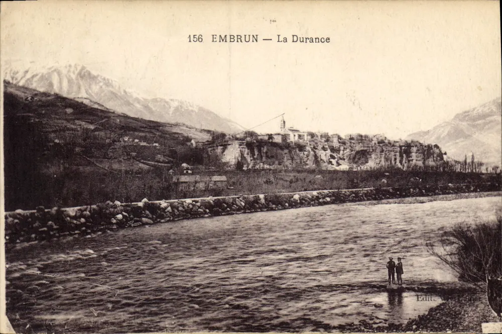 Embrun — La Durance — Wyd. Mercier - Awers