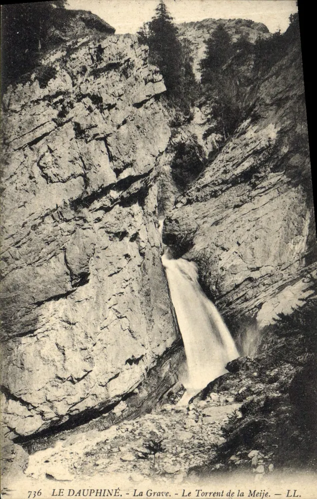La Grave - Der Torrent de la Meije — LL, n° 736 - Vorderseite
