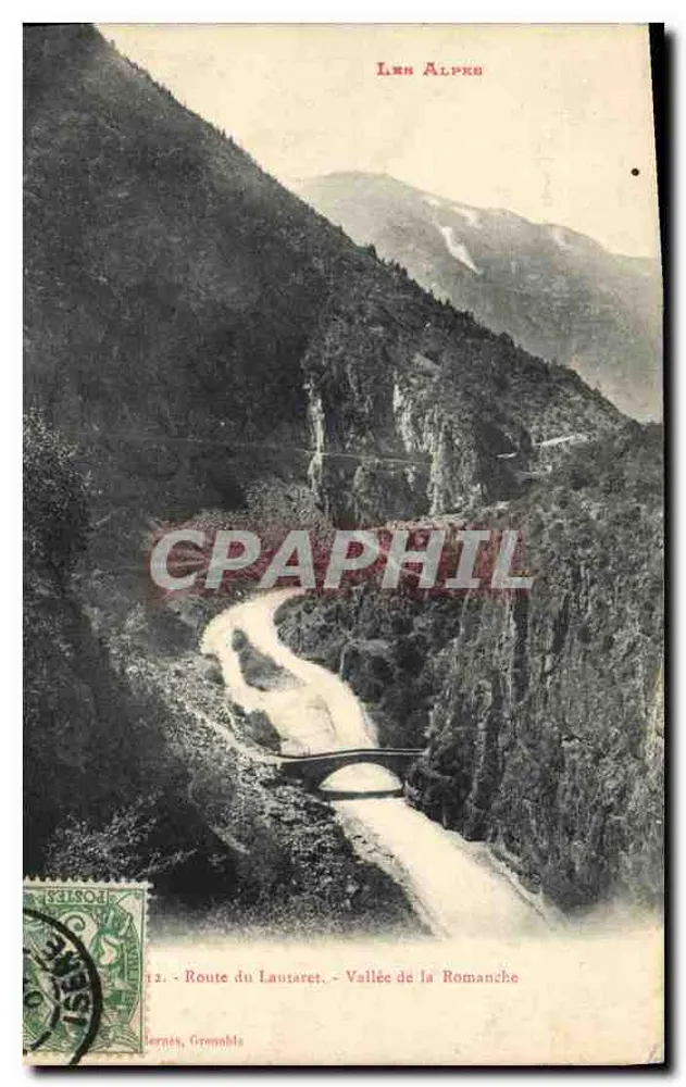 Die Alpen - Route du Lautaret - Tal der Romanche — Gernes, Grenoble - Vorderseite