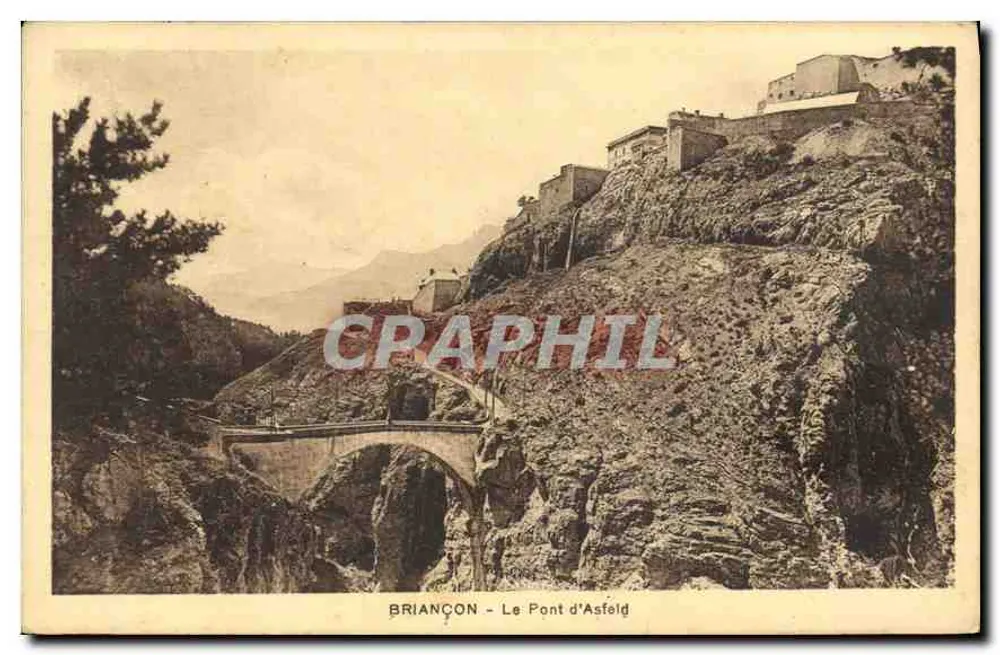 BRIANÇON - O Ponte d'Asfeld — edição Livraria Alpina, série n° 92 - Frente