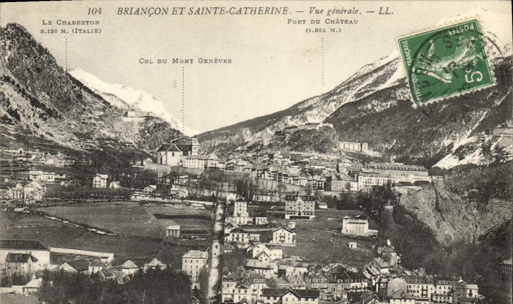 Briançon e Santa Catarina — Vista geral — LL. - Frente
