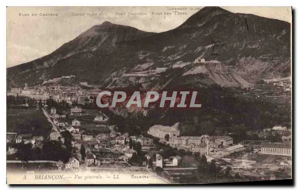 Briançon — Vista Geral — LL Selecta - Frente