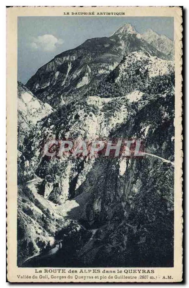 Rodovia das Alpes no Queyras — Vale do Gui, Gorges do Queyras e pico de Guillestre (2607 m.) — A.M. - Frente
