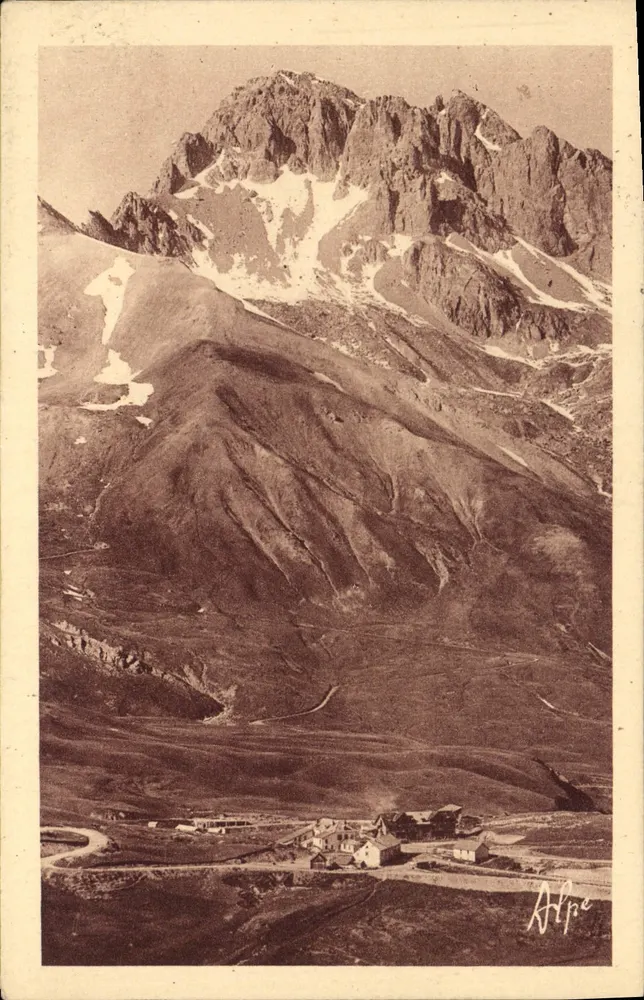 O Lautaret - Montanha do Lautaret — Edição Jourdan, Briançon - Frente