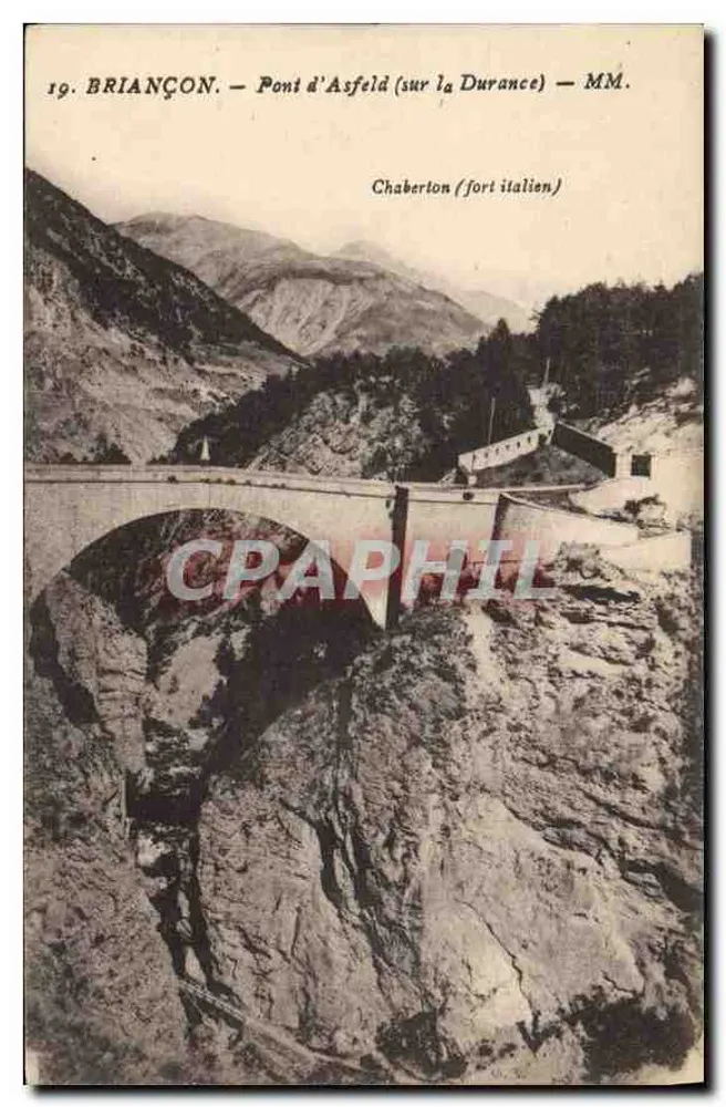 BRIANÇON — Ponte de Asfeld (sobre a Durance) — MM. - Frente