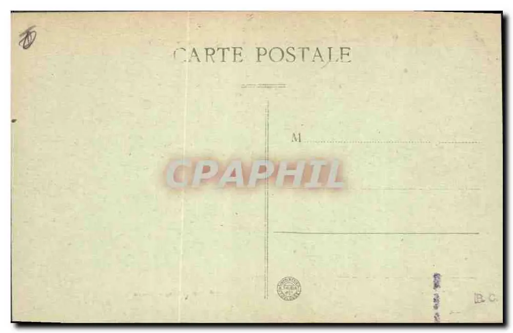 Embrun — Ansicht von unter dem Roc — Oben: Mont Guillaume (2628) — Unbekannter Verlag, Seriennummer 152 - Rückseite