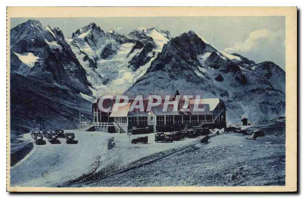 Col du Lautaret — Das Chalet-Hotel und der Meije — Dauphiné-Paysages - Vorderseite