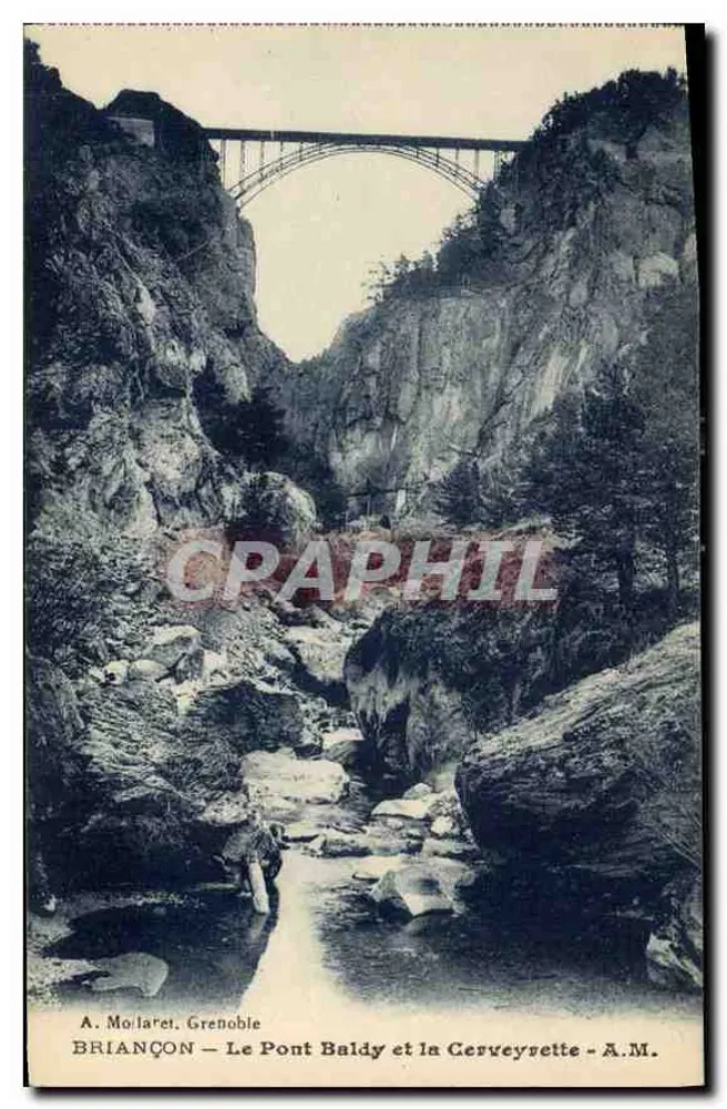 Briançon — O Ponte Baldy e a Cerveytette — A. Molaret, Grenoble - Frente