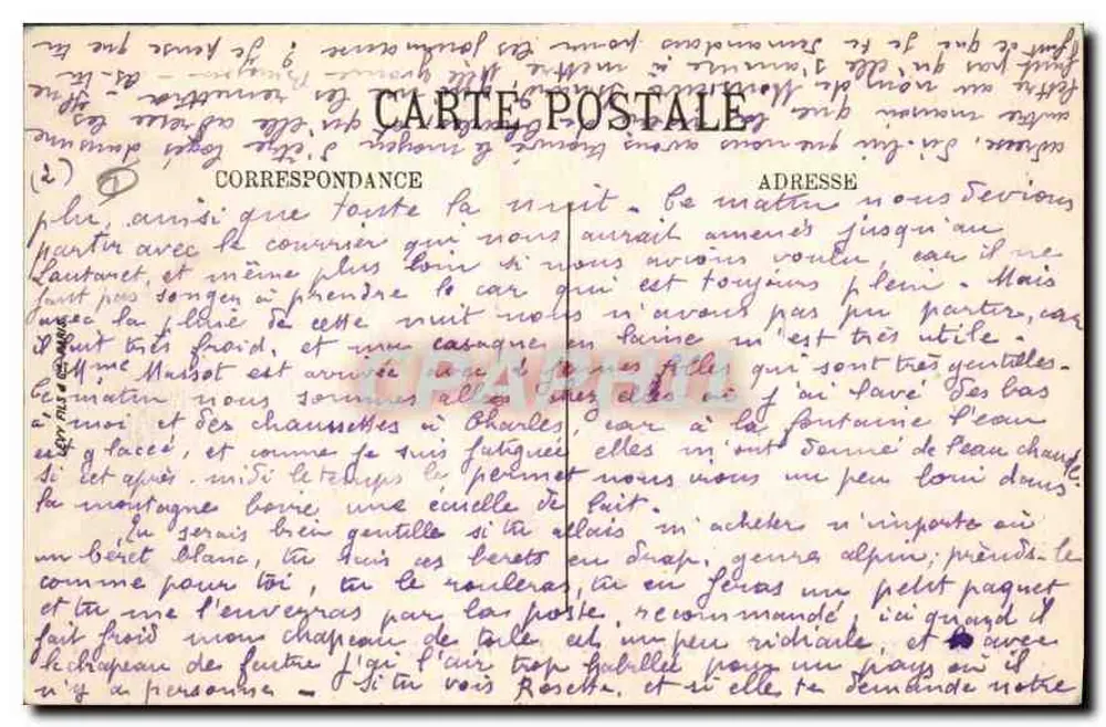 BRIANÇON — O Ponte Asfeld e Vale da Durance — LL. — Selecta - Verso