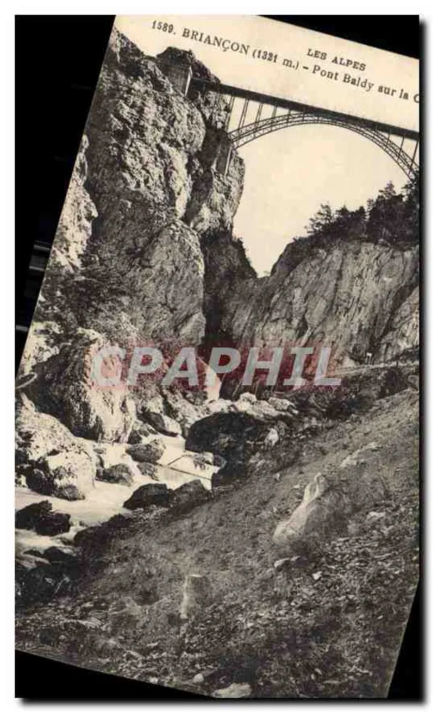 BRIANÇON (1321 m.) — Ponte Baldy sobre a C — As Alpes — Editor: 1589 - Frente