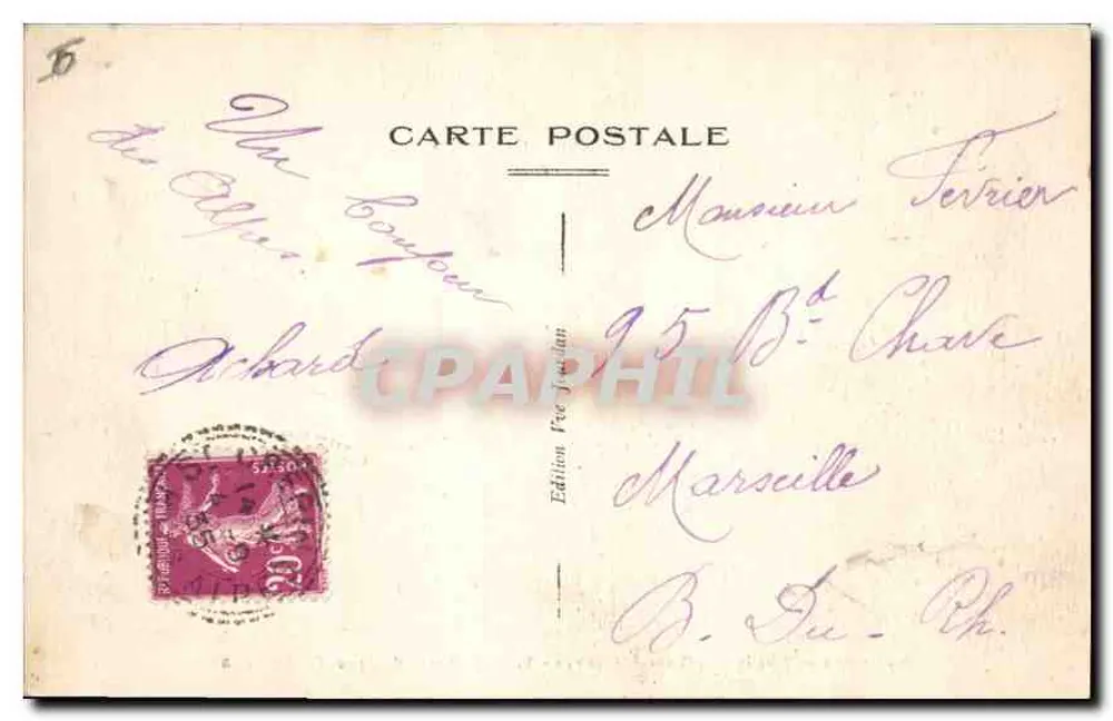 Briançon — Höchste Stadt Europas — Tal von Fontchristiane und Ste-Catherine - Rückseite
