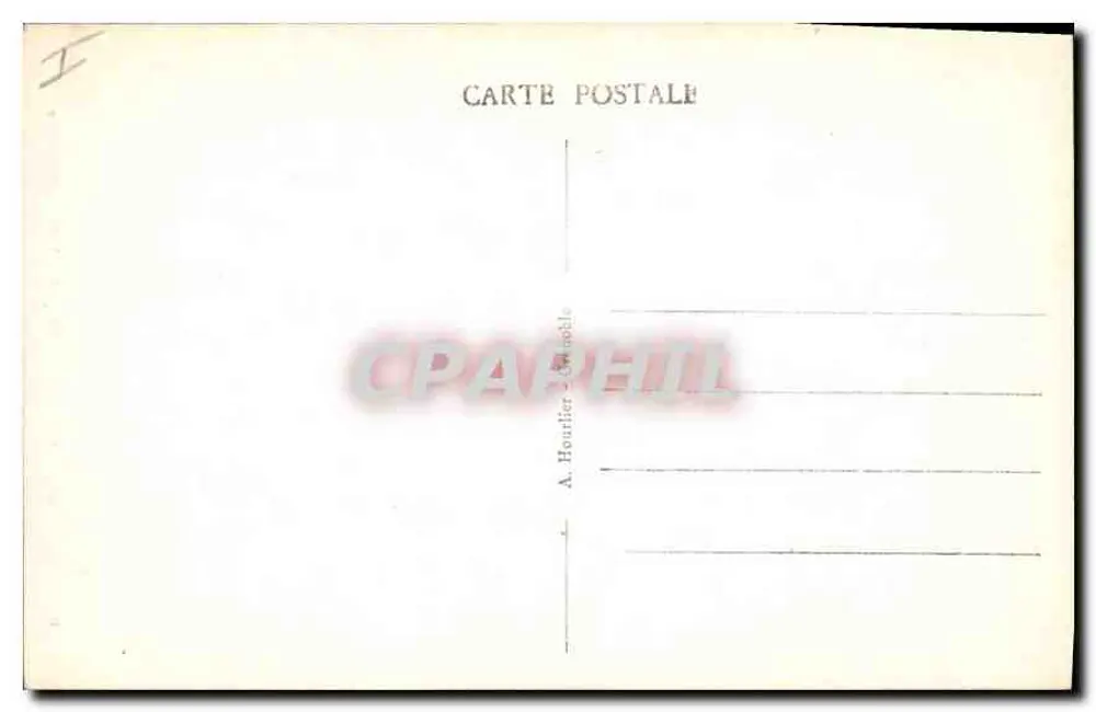 Die Kirche von MONTGENÈVRE im Winter — Serie 3091-1, Verlag A. Houther - Rückseite