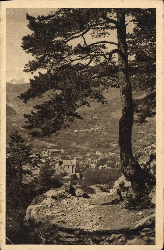 BRIANÇON (alt 1326 m.) — vista das Salettes — Edição Vive Française Briançon - Frente
