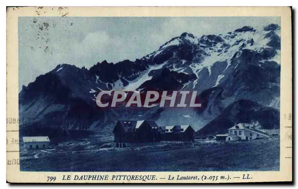 O Dauphiné pitoresco — O Laudaret (2.075 m.) — LL. - Frente