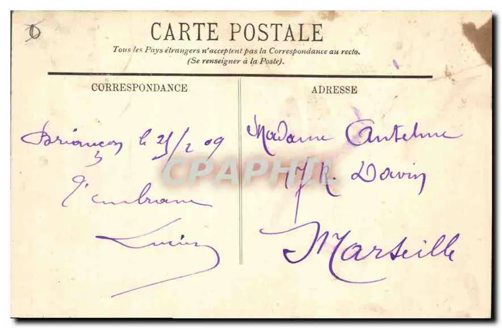 BRIANÇON — Os Muros — LL. — Editor LL, n° 631 - Verso