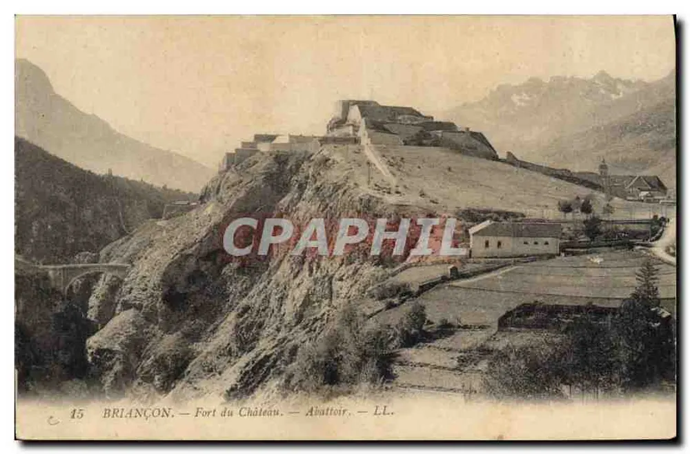 BRIANÇON — Fort van het Kasteel — Slachthuis — LL. - Voorkant