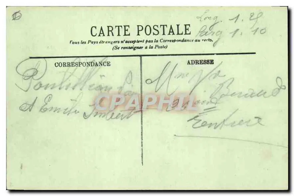 BRIANÇON — O Pont Asfeld — LL. n°56 - Verso