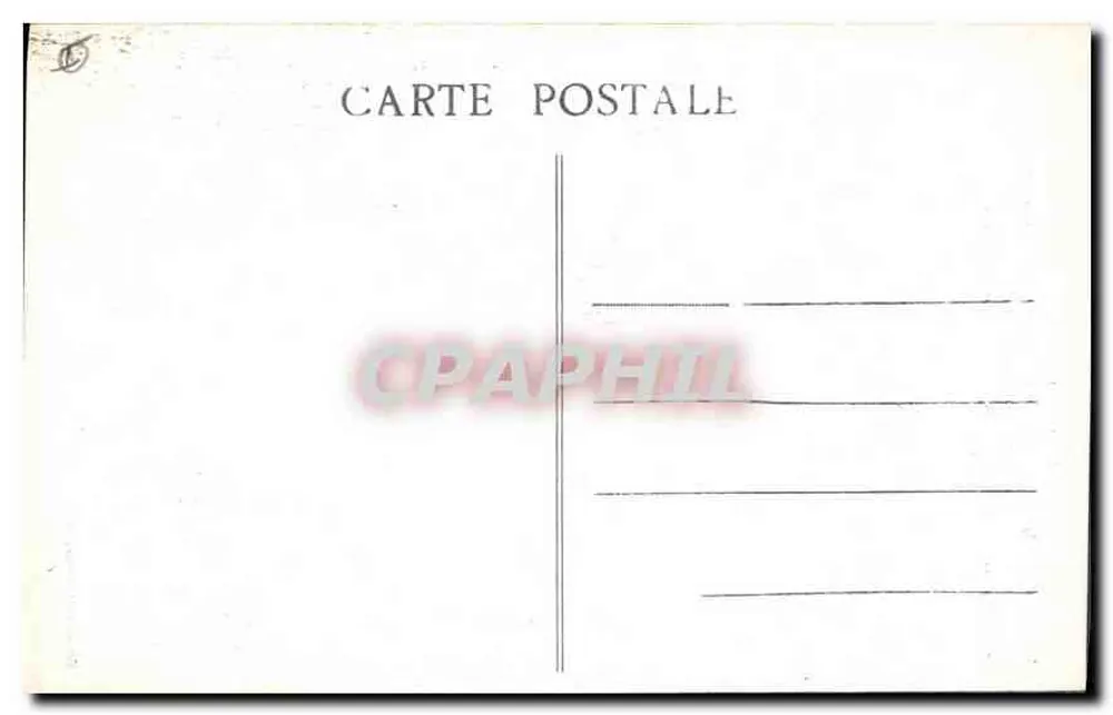 Briançon — Vue générale et la Chaussée — Éditeur Joubert, n°15 - Verso