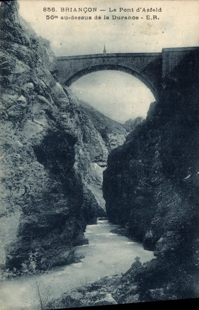 BRIANÇON — El Puente d'Asfeld — E.R. — n°856 - Anverso