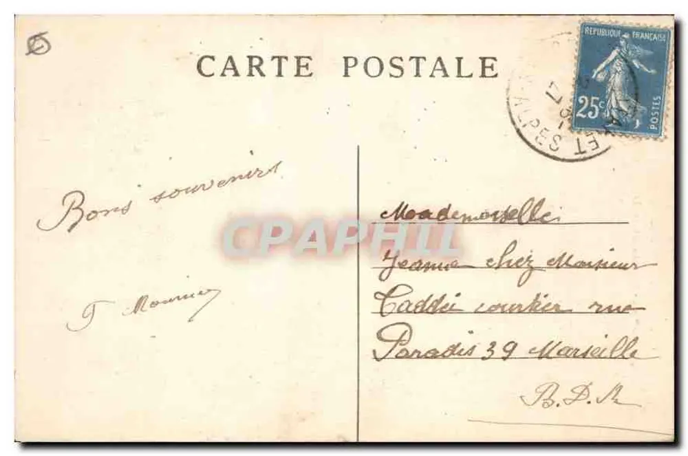 BRIANÇON — El Puente d'Asfeld — E.R. — n°856 - Reverso