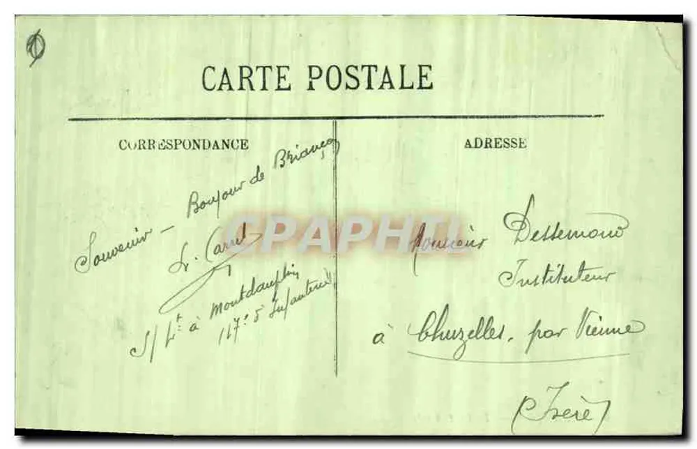 BRIANÇON — O Ponte Asfeld — LL. — n°56 - Verso