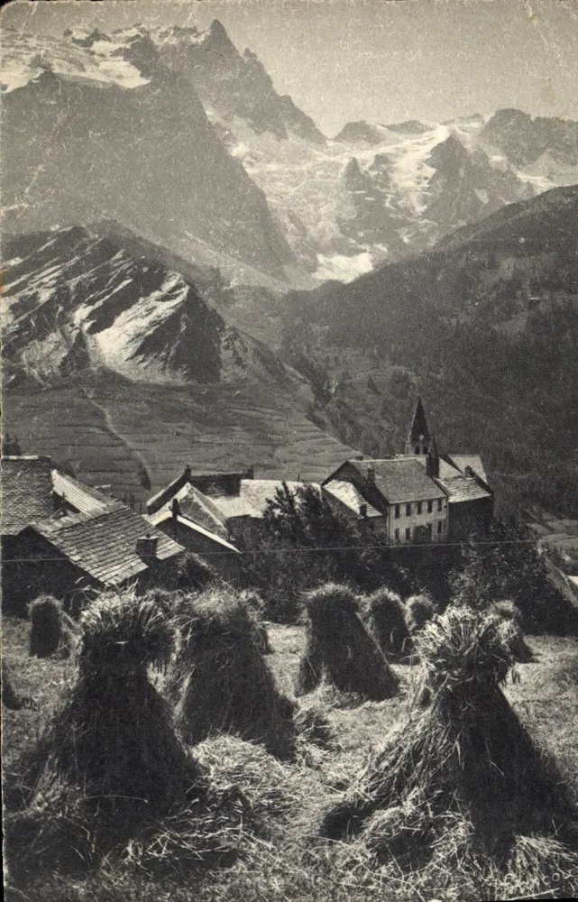 La Grave und La Meije — Die Hochalpen — Foto von L. Fragon - Vorderseite