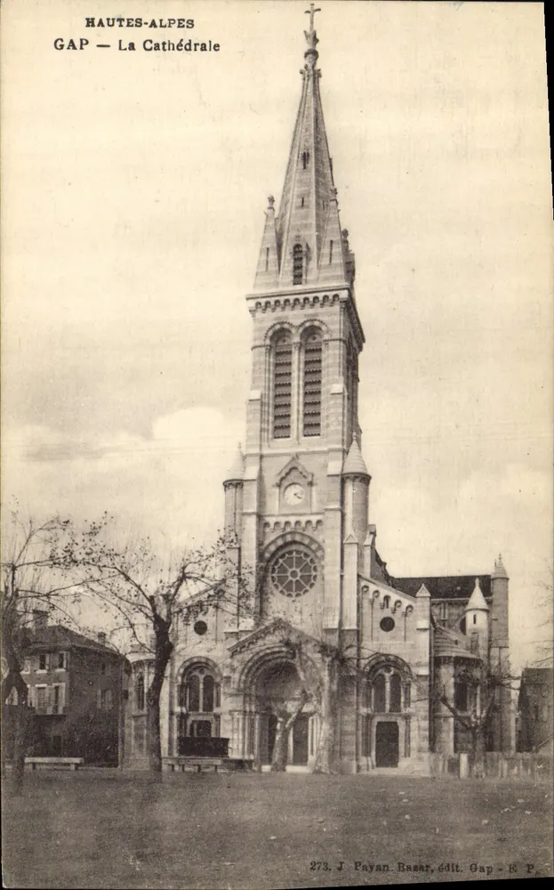 Gap — La Cattedrale — J. Payan Bazar, ed. Gap - E.P. n°273 - Recto