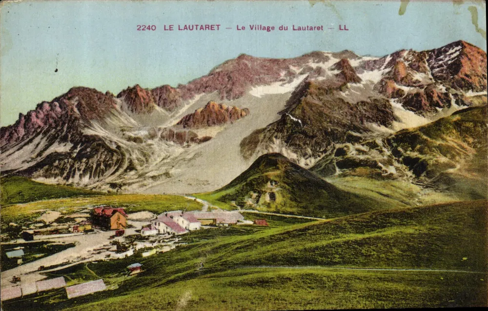 Le Lautaret — Das Dorf Lautaret — LL - Vorderseite