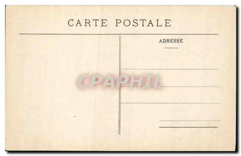 Ascensores de N.-D. de la Garde — Marselha — IMP. MOULLOT - Verso